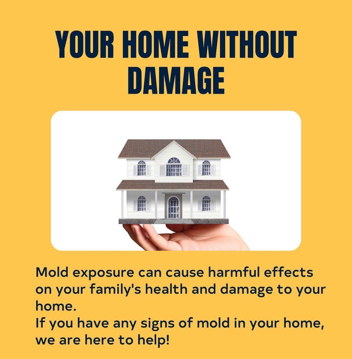House protected after storm